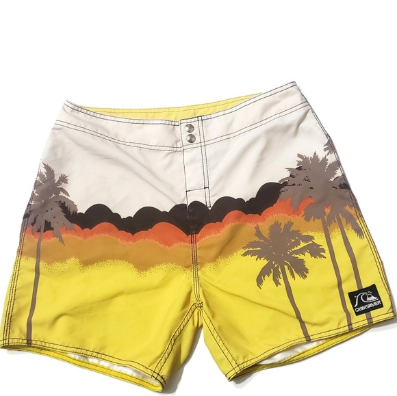 Quiksilver Other - EUC RARE SAMPLE QUICKSILVER board shorts 32 neofly